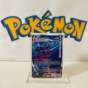 Pokémon Inteleon VMAX 266/264 Fusion Strike Metal Gold Card Rare